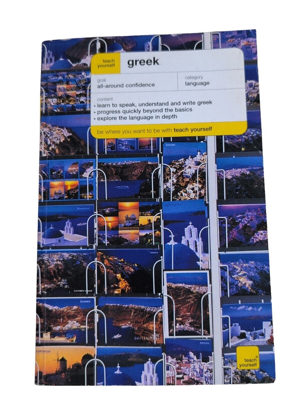 Teach Yourself Greek Complete Course Softcover  Book Excellent Condition